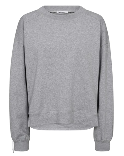 Stud CC Fringe Sweatshirt - Co'Couture